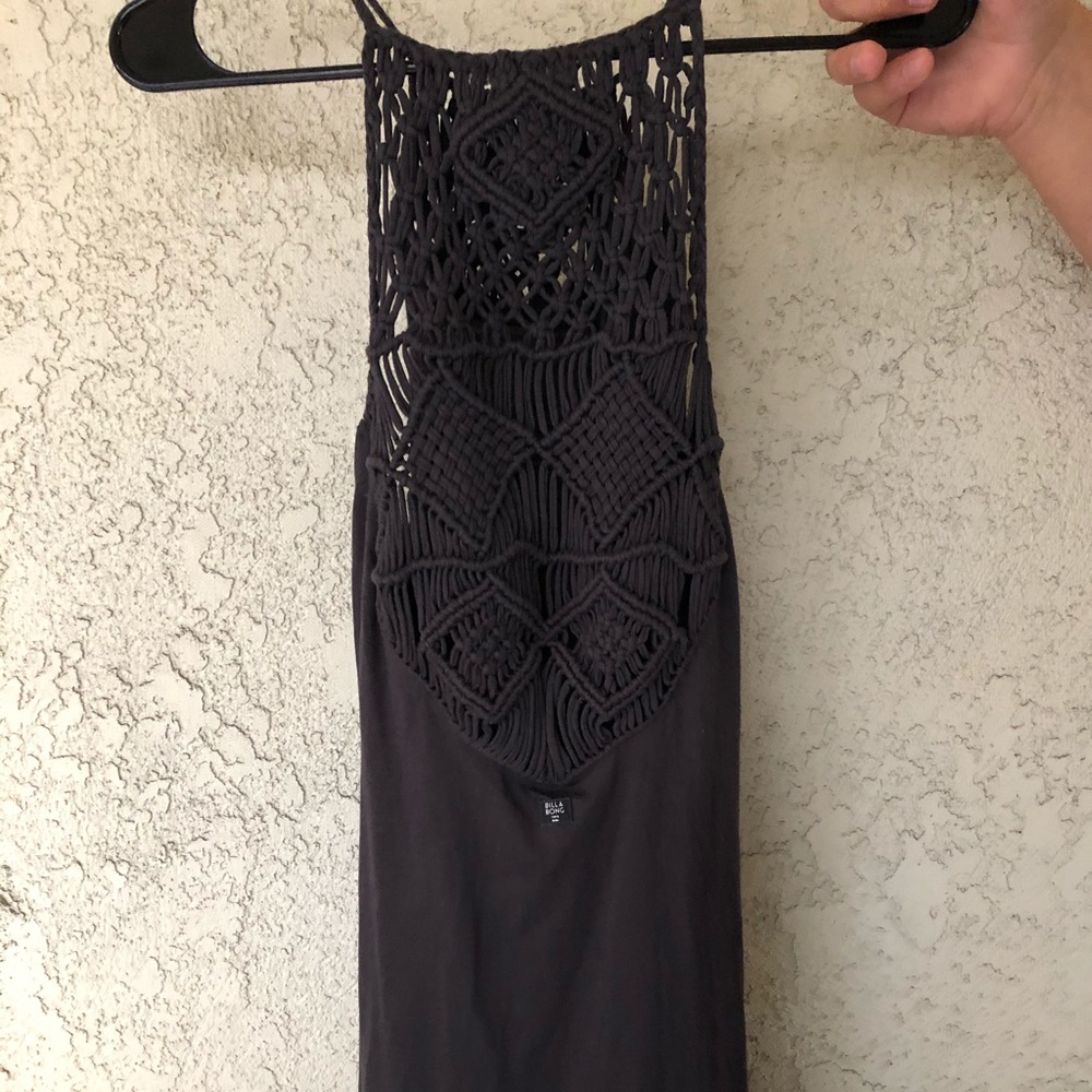 Dark grey billabong dress